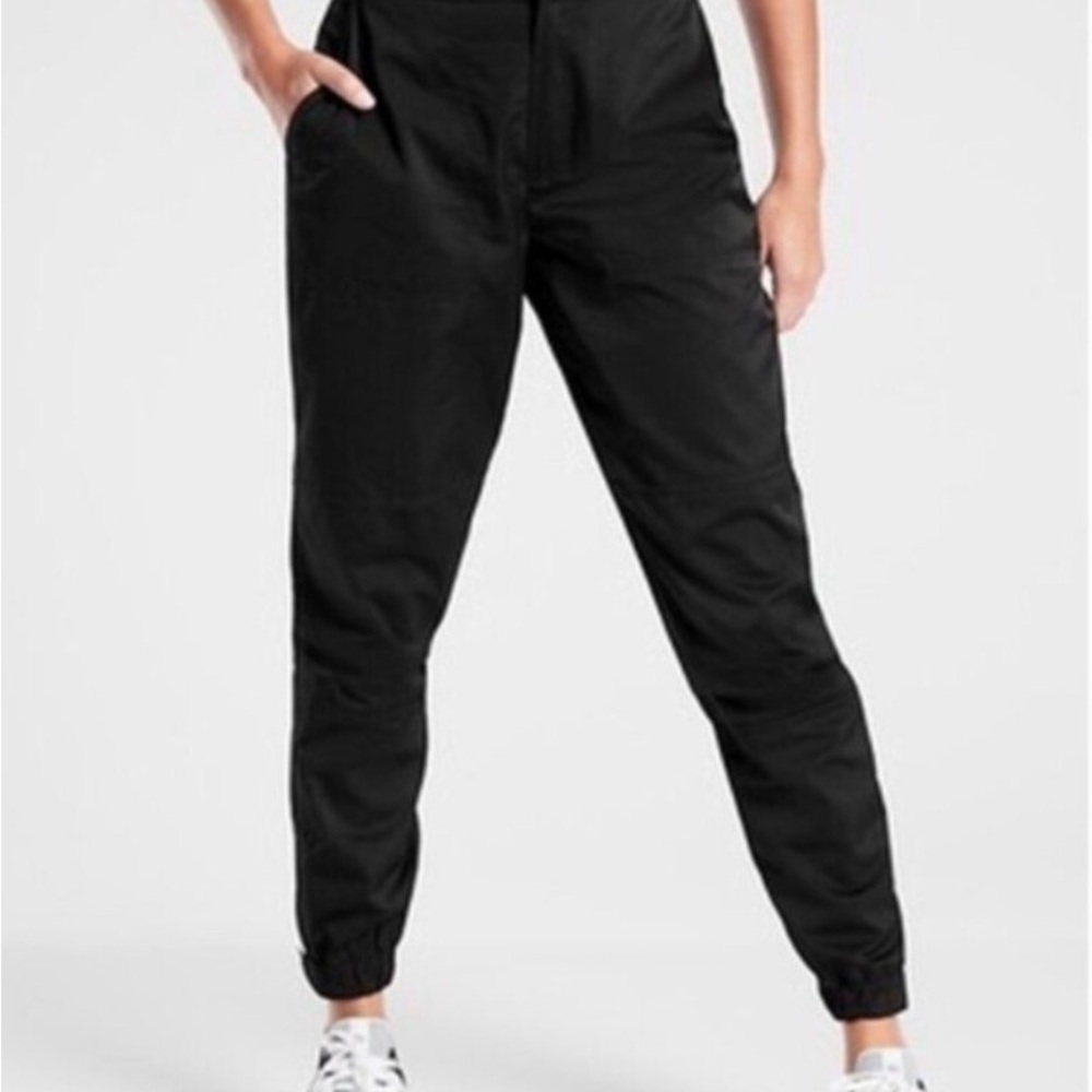 Athleta Black Radiant Jogger Track Pants